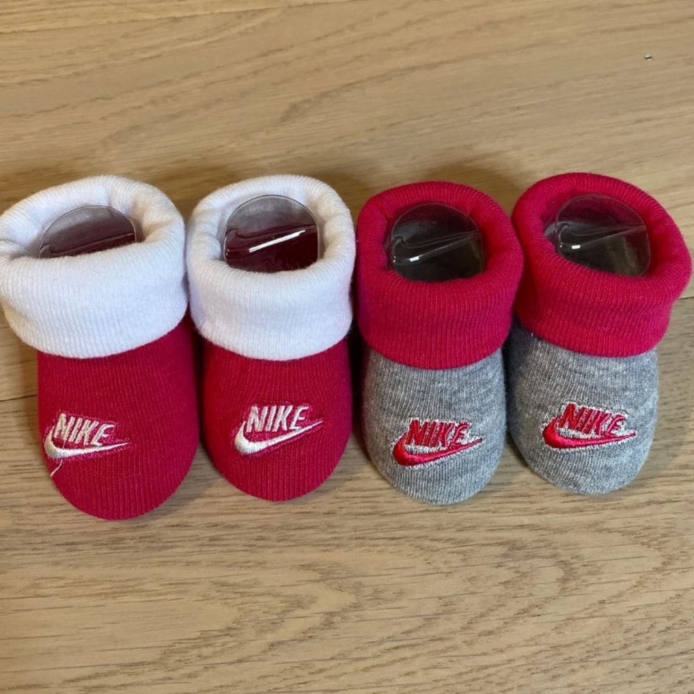 Nike baby booties